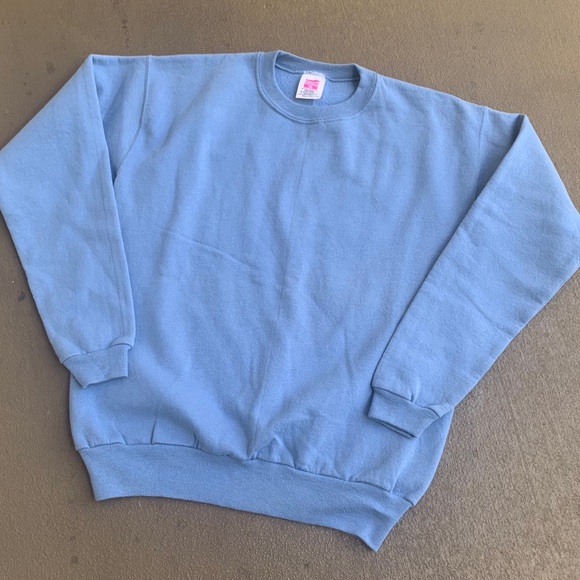 Vintage Hanes Periwinkle Crewneck 